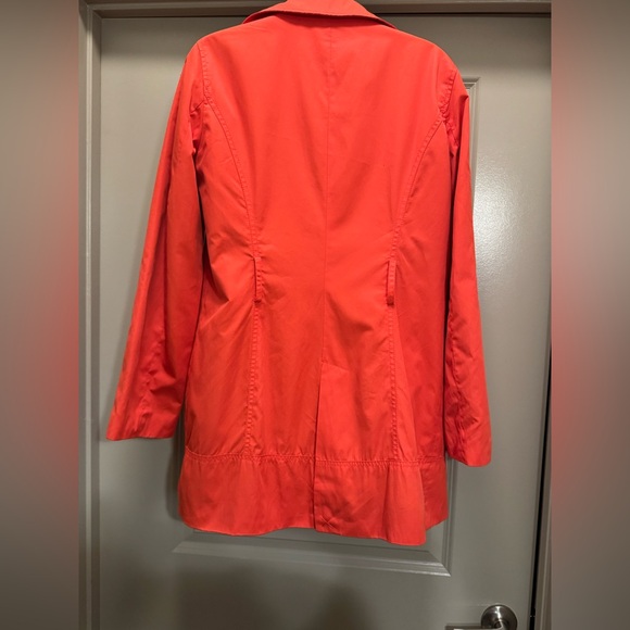 Zara Orange Coat Jacket size L - Picture 6 of 10
